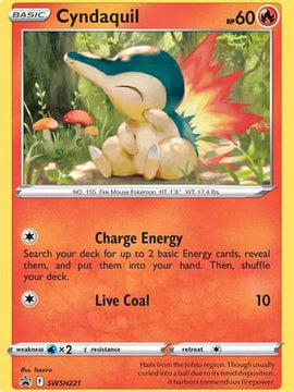 Cyndaquil (SWSH221) [Sword & Shield: Black Star Promos]