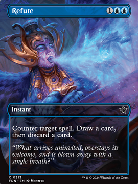 Refute (FDN-313) - Foundations (Borderless) Foil