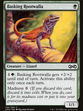 Basking Rootwalla (UMA-156) - Ultimate Masters Foil