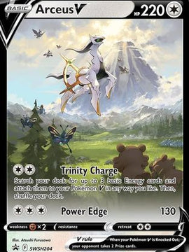 Arceus V (SWSH204) [Sword & Shield: Black Star Promos]