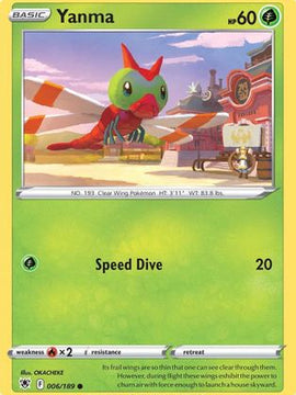 Yanma (006/189) [Sword & Shield: Astral Radiance]