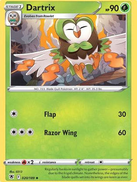 Dartrix (020/189) [Sword & Shield: Astral Radiance]