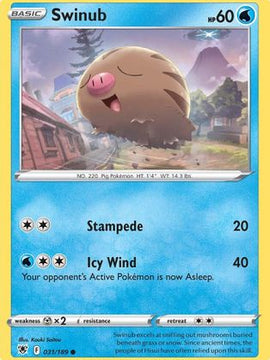 Swinub (031/189) [Sword & Shield: Astral Radiance]