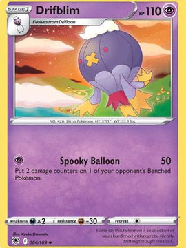 Drifblim (064/189) [Sword & Shield: Astral Radiance]