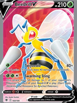 Beedrill V (160/189) [Sword & Shield: Astral Radiance]