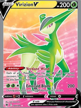 Virizion V (164/189) [Sword & Shield: Astral Radiance]