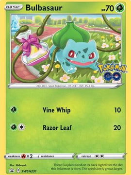 Bulbasaur (SWSH231) [SWSH Black Star Promos] Holofoil