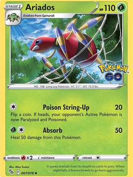 Ariados (007/078) [Pokémon GO]