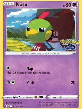 Natu (032/078) [Pokémon GO]