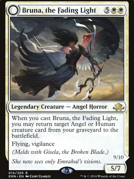 Bruna, the Fading Light (EMN-15A) - Eldritch Moon: (mooneldrazidfc) Foil