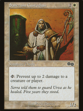 Sanctum Custodian (USG-042) - Urza's Saga