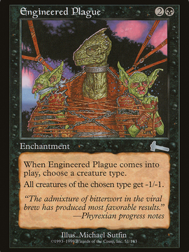 Engineered Plague (ULG-051) - Urza's Legacy