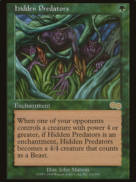 Hidden Predators (USG-263) - Urza's Saga