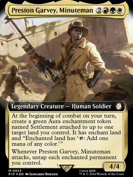 Preston Garvey, Minuteman (PIP-953) - Fallout: (Extended Art) Foil