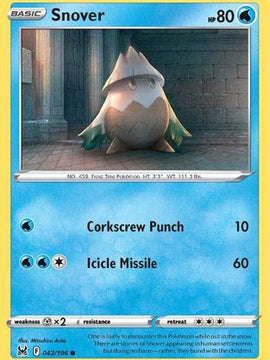Snover (042/196) [Sword & Shield: Lost Origin]