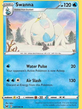 Swanna (047/196) [Sword & Shield: Lost Origin]