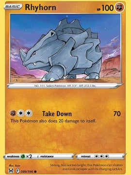 Rhyhorn (089/196) [Sword & Shield: Lost Origin]