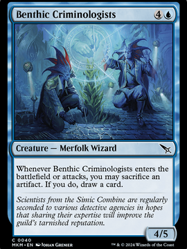 Benthic Criminologists (MKM-040) - Murders at Karlov Manor