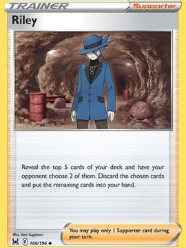 Riley (166/196) [Sword & Shield: Lost Origin]