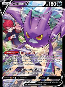 Crobat V (TG20/TG30) [Sword & Shield: Lost Origin]