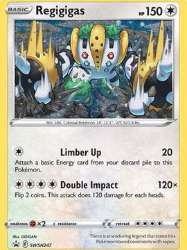 Regigigas (SWSH247) [Sword & Shield: Black Star Promos]