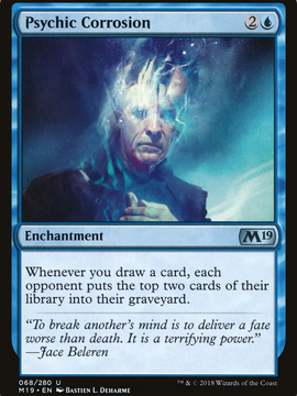 Psychic Corrosion (M19-068) - Core Set 2019