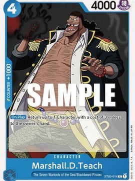 Marshall.D.Teach (ST03-014) - Starter Deck 3: The Seven Warlords of The Sea