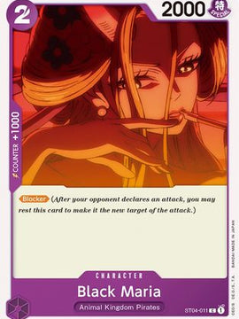 Black Maria (ST04-011) - Starter Deck 4: Animal Kingdom Pirates