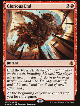 Glorious End (AKH-133) - Amonkhet