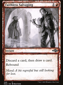 Faithless Salvaging (MH2-349) - Modern Horizons 2: (Showcase)