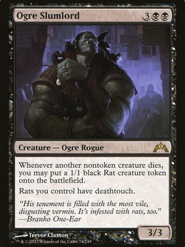 Ogre Slumlord (GTC-074) - Gatecrash Foil