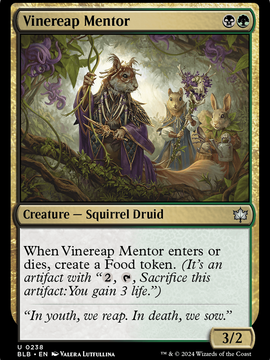 Vinereap Mentor (BLB-238) - Bloomburrow
