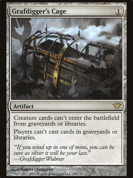 Grafdigger's Cage (DKA-149) - Dark Ascension Foil