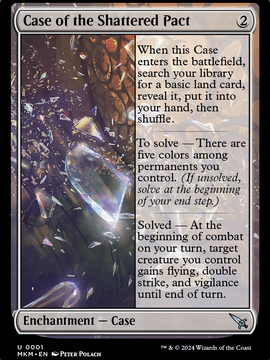 Case of the Shattered Pact (MKM-001) - Murders at Karlov Manor