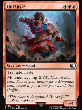 Hill Gigas (FIN-141) - FINAL FANTASY Foil