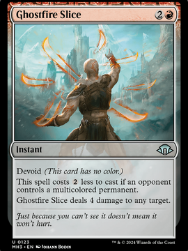 Ghostfire Slice (MH3-123) - Modern Horizons 3