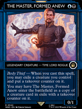 The Master, Formed Anew (Showcase) (WHO-542) - Doctor Who: (Showcase) (Borderless)