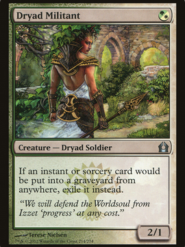 Dryad Militant (RTR-214) - Return to Ravnica