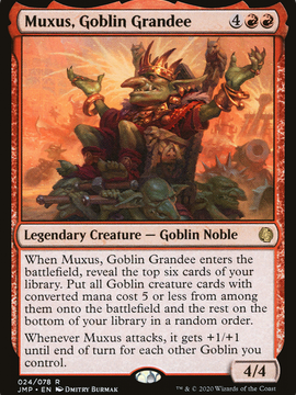 Muxus, Goblin Grandee (JMP-024) - Jumpstart