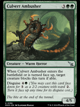 Culvert Ambusher (MKM-158) - Murders at Karlov Manor