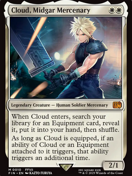 Cloud, Midgar Mercenary (FIN-010) - FINAL FANTASY