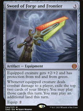 Sword of Forge and Frontier (ONE-244) - Phyrexia: All Will Be One