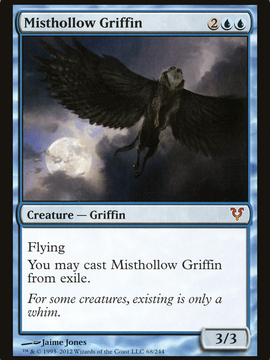 Misthollow Griffin (AVR-068) - Avacyn Restored