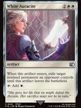 White Auracite (FIN-041) - FINAL FANTASY