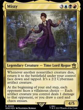 Missy (WHO-008) - Doctor Who Foil