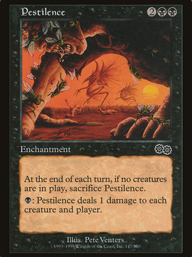 Pestilence (USG-147) - Urza's Saga