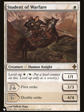 Student of Warfare (PLST-ROE-47) - The List