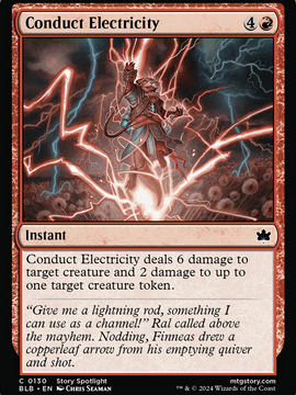 Conduct Electricity (BLB-130) - Bloomburrow