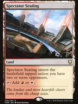 Spectator Seating (CMR-356) - Commander Legends