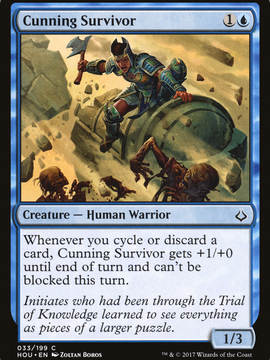 Cunning Survivor (HOU-033) - Hour of Devastation